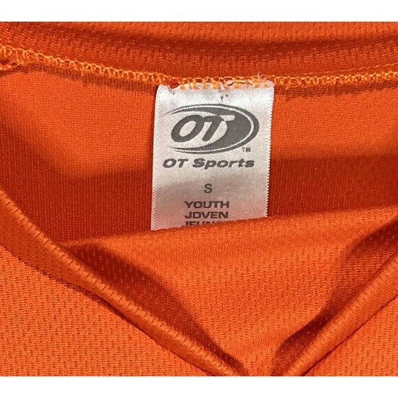 Rapid City RUSH Minor Hockey,2018 10th season Orange Special Jersey #7  Youth S - Picture 4 of 4